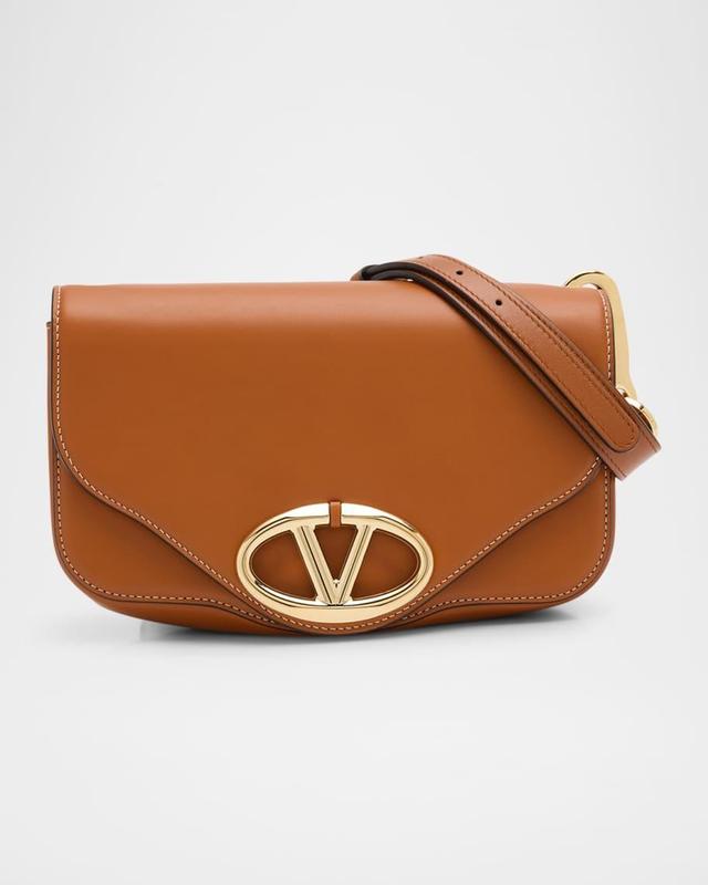 Small VLOGO Flap Leather Shoulder Bag Product Image