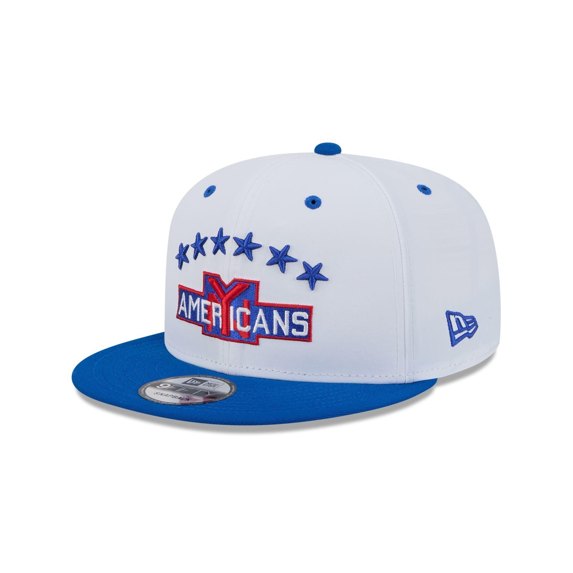 New York Americans Vintage Satin 9FIFTY Snapback Hat Male Product Image