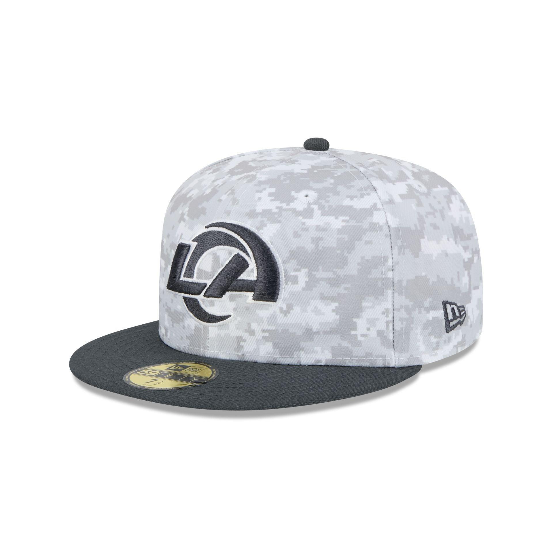 Los Angeles Rams 2024 Salute to Service 59FIFTY Fitted Hat Male Product Image