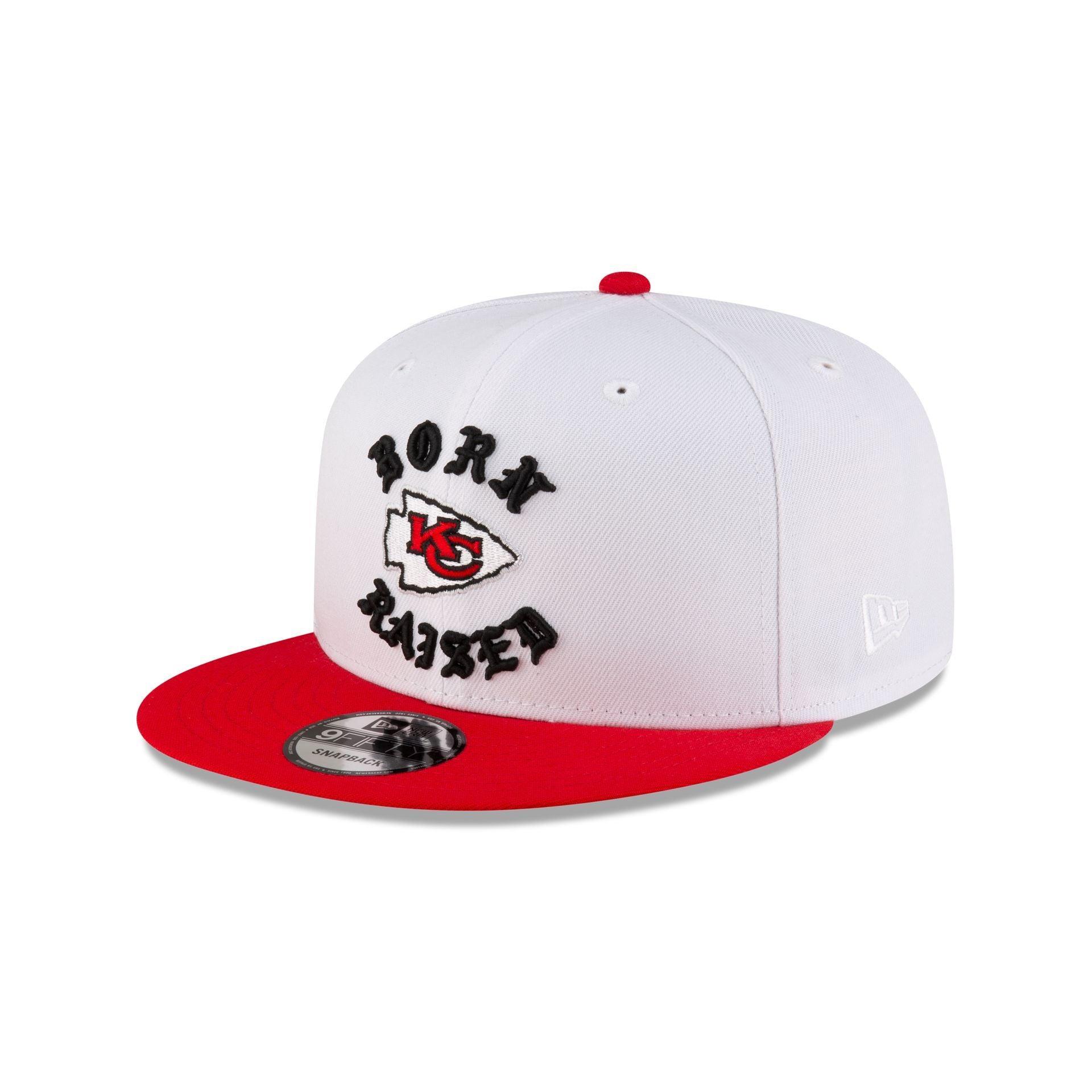 Born x Raised Kansas City Chiefs White 9FIFTY Snapback Male Product Image