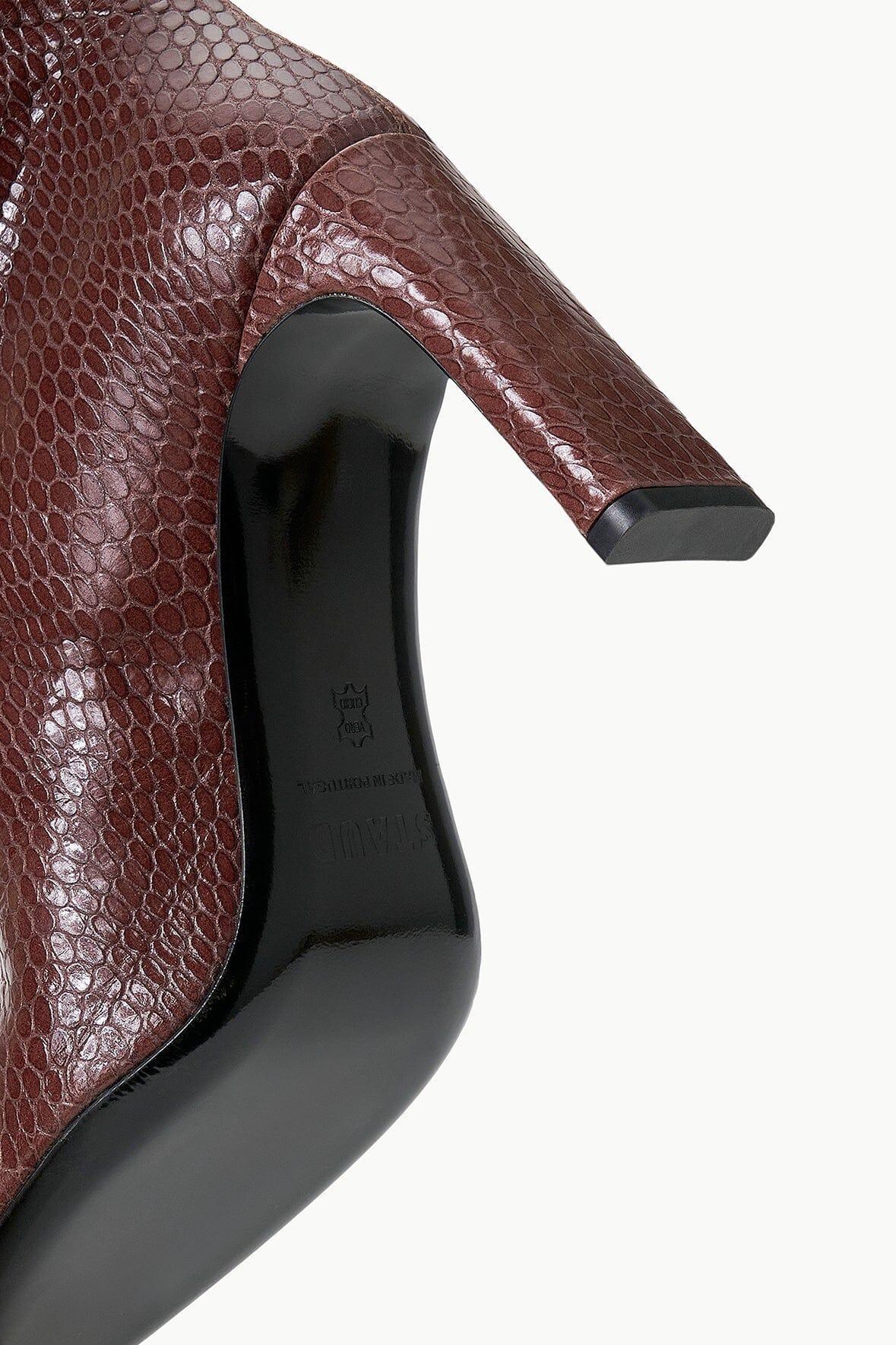 WALLY HIGH HEEL BOOT | MAHOGANY Product Image