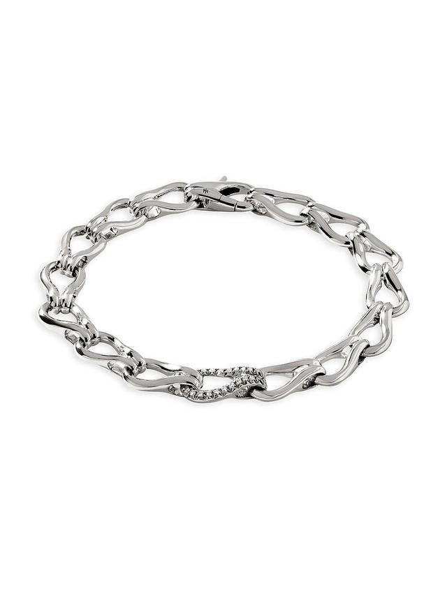 John Hardy Surf Pav Diamond Link Bracelet Product Image