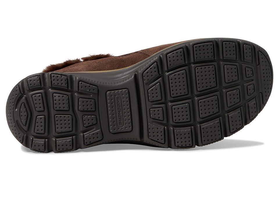 SKECHERS Easy Going - Cool Zip (Chocolate) Women's Shoes Product Image