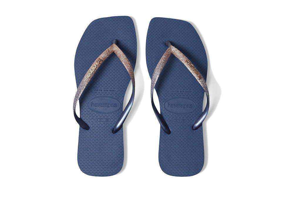 Havaianas Slim Square Glitter Flip Flop Product Image