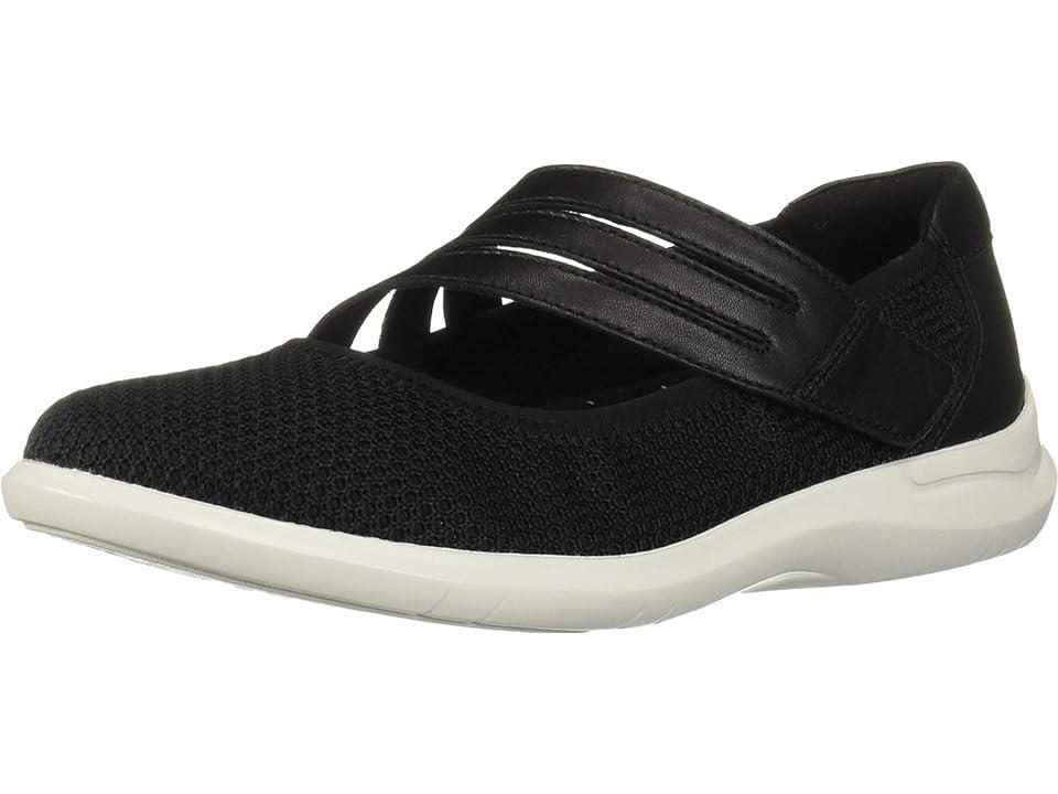 Aravon PC Mary Jane (Black Knit) Women's Shoes Product Image