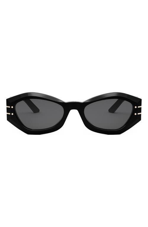 DiorSignature B1U 55mm Butterfly Sunglasses Product Image