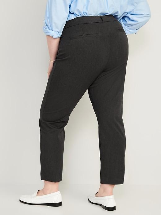 High-Waisted Pixie Straight Pants Product Image