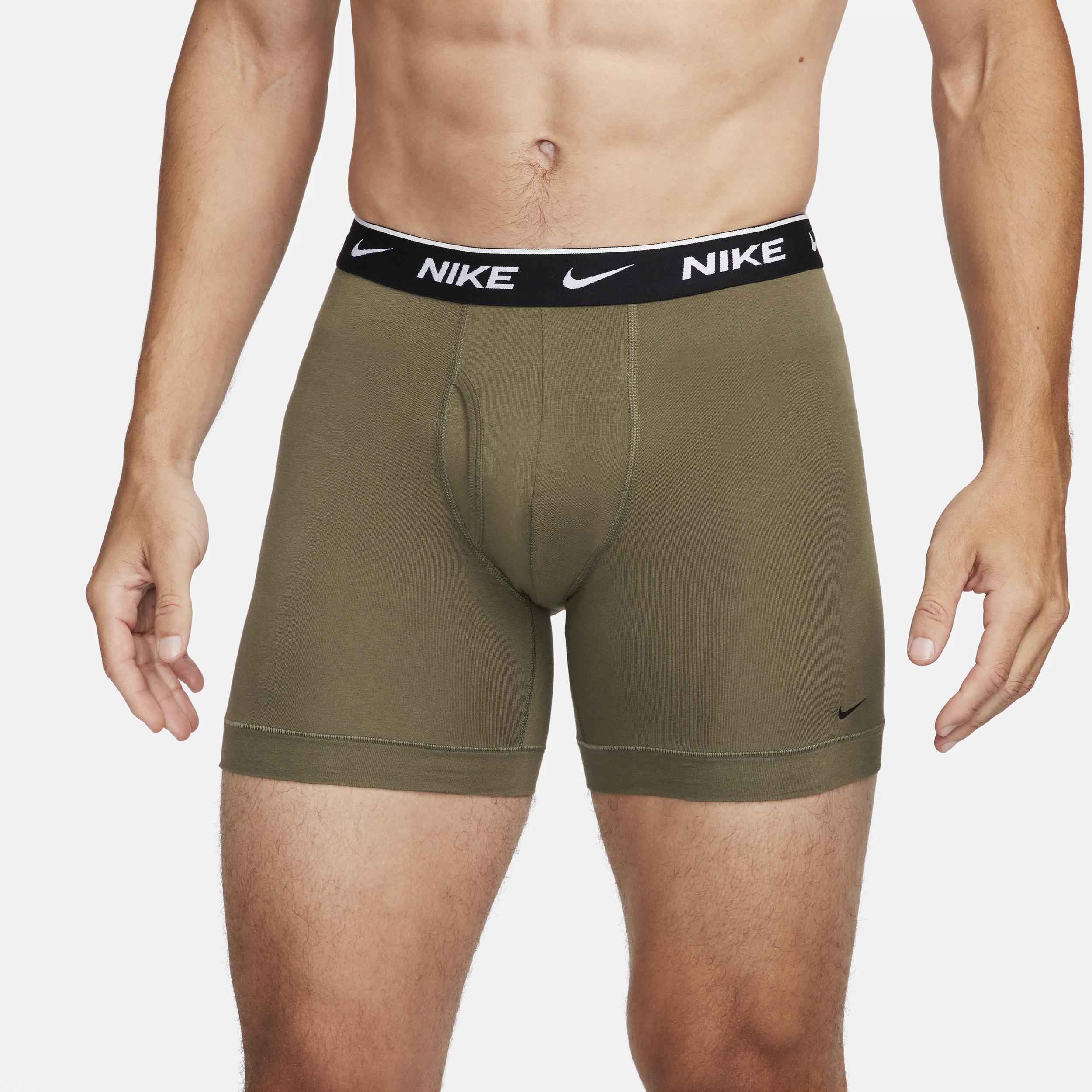 Nike Dri-FIT Essential 3-Pack Stretch Cotton Boxer Briefs Product Image