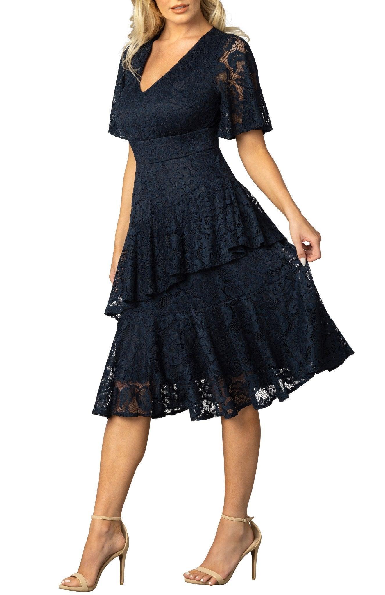 Lace Affair Cocktail Dress Product Image