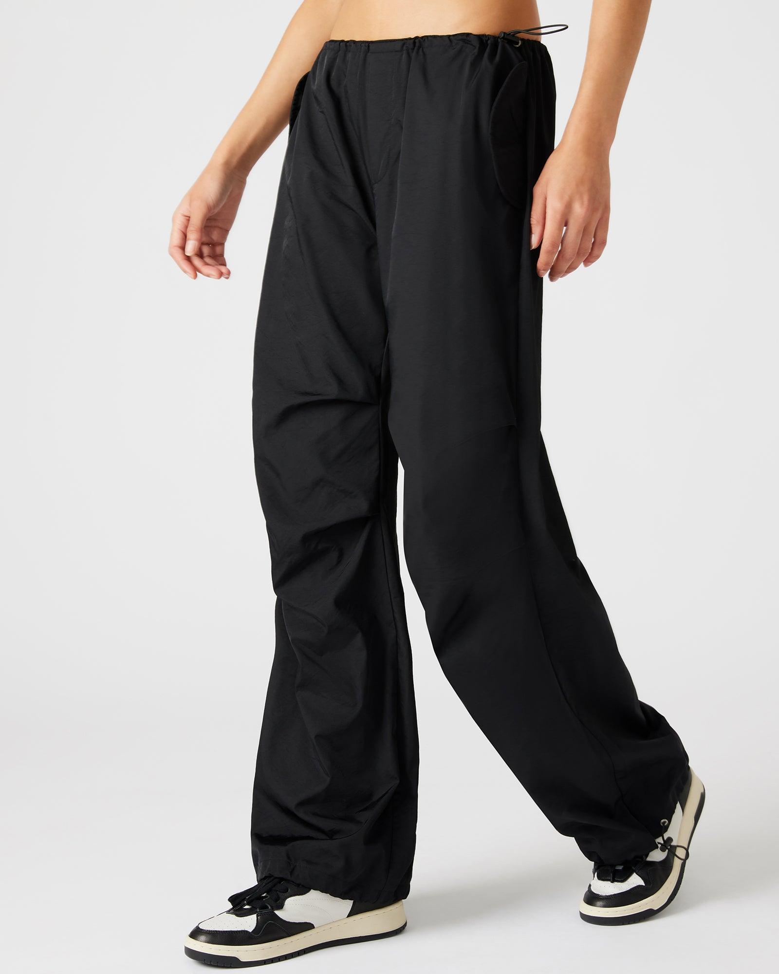 PIA PARACHUTE PANT BLACK Female Product Image