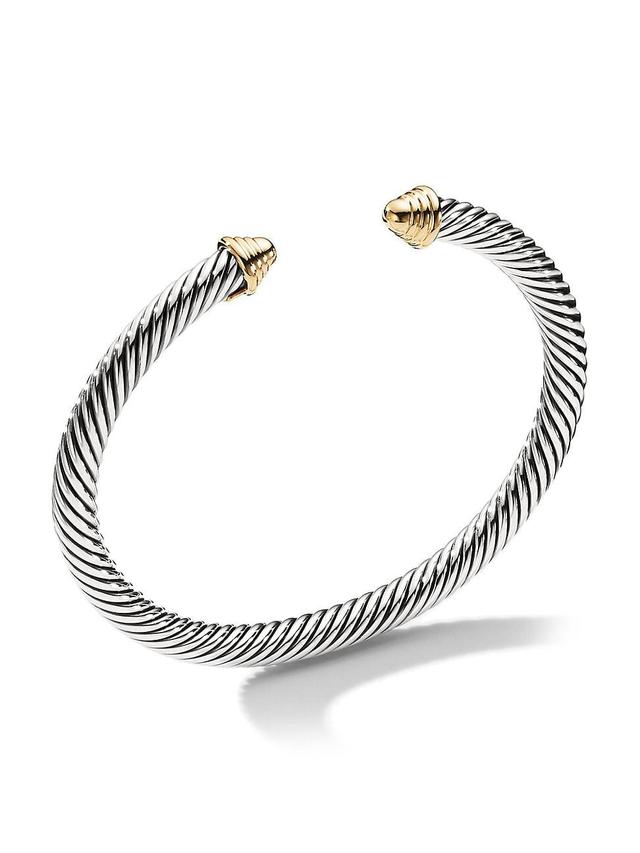 Womens Cable Classics Bracelet in Sterling Silver Product Image