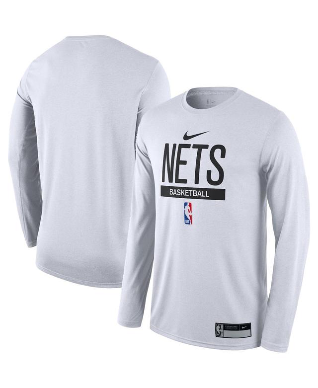 Mens Nike Brooklyn Nets 2022/23 Legend On-Court Practice Performance Long Sleeve T-Shirt Product Image