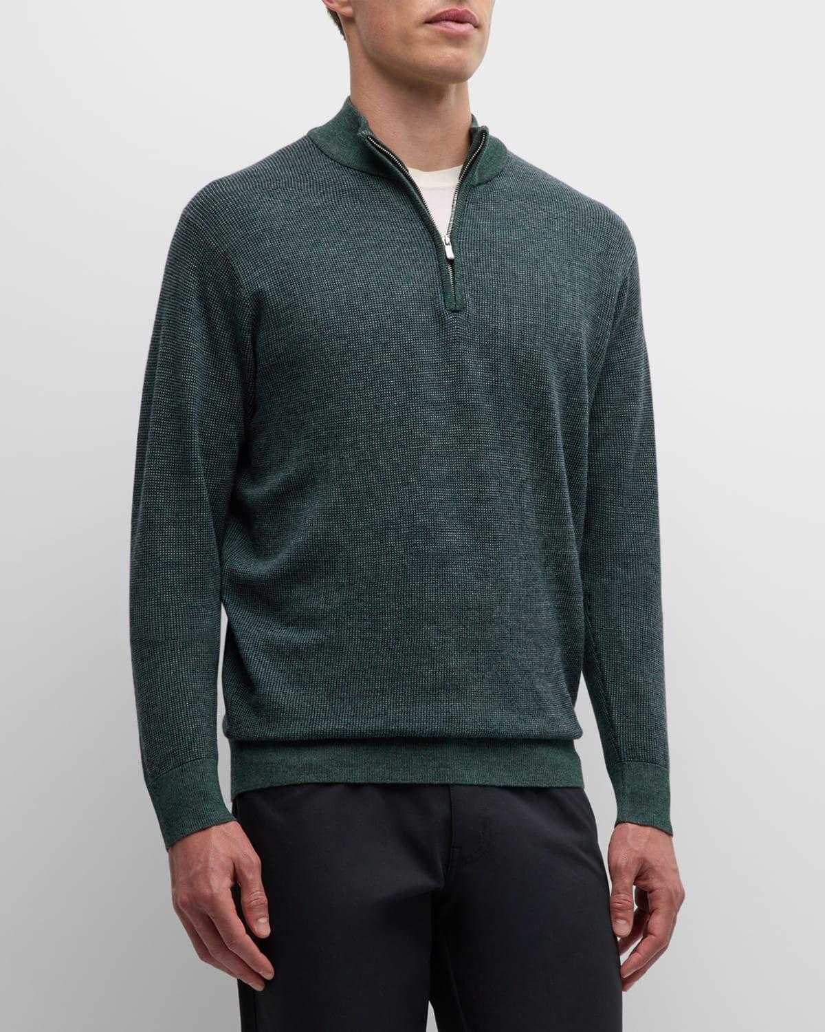 Men's Breaker Birdseye Quarter-Zip Sweater Product Image