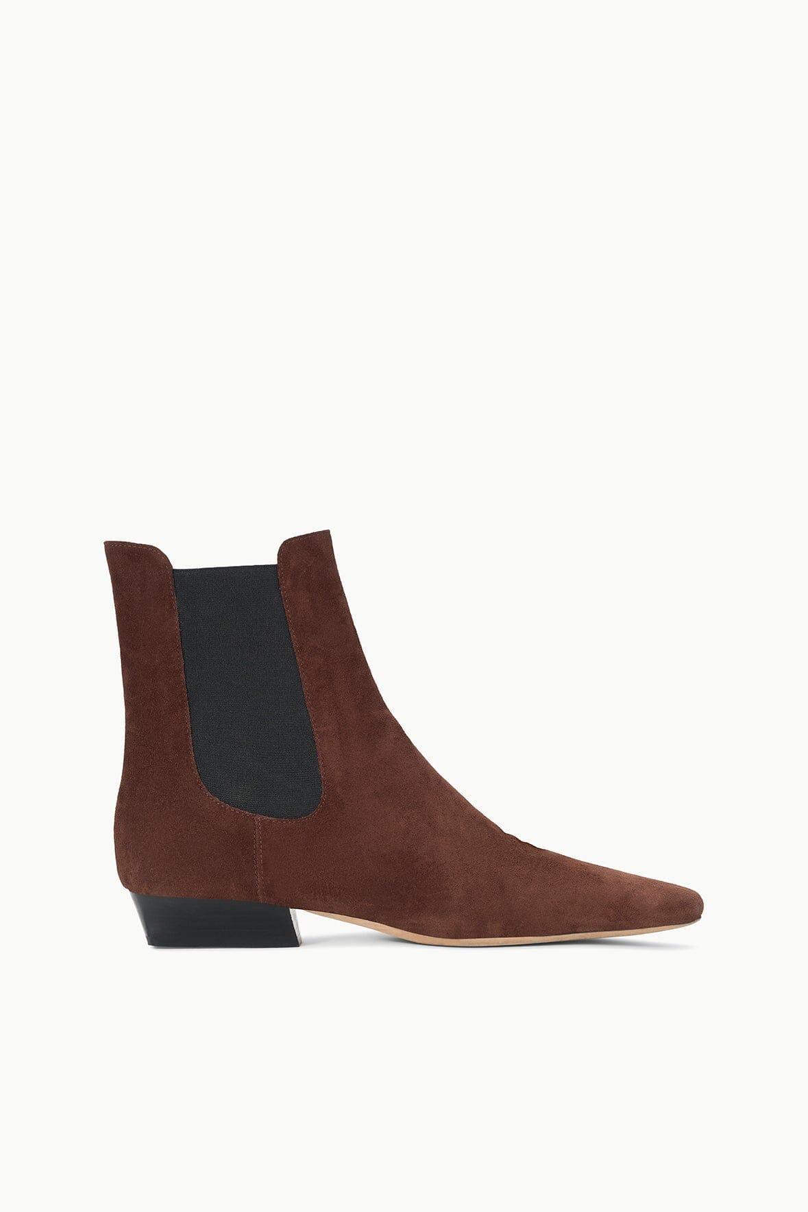 WALLY CHELSEA BOOT | MAHOGANY SUEDE Product Image