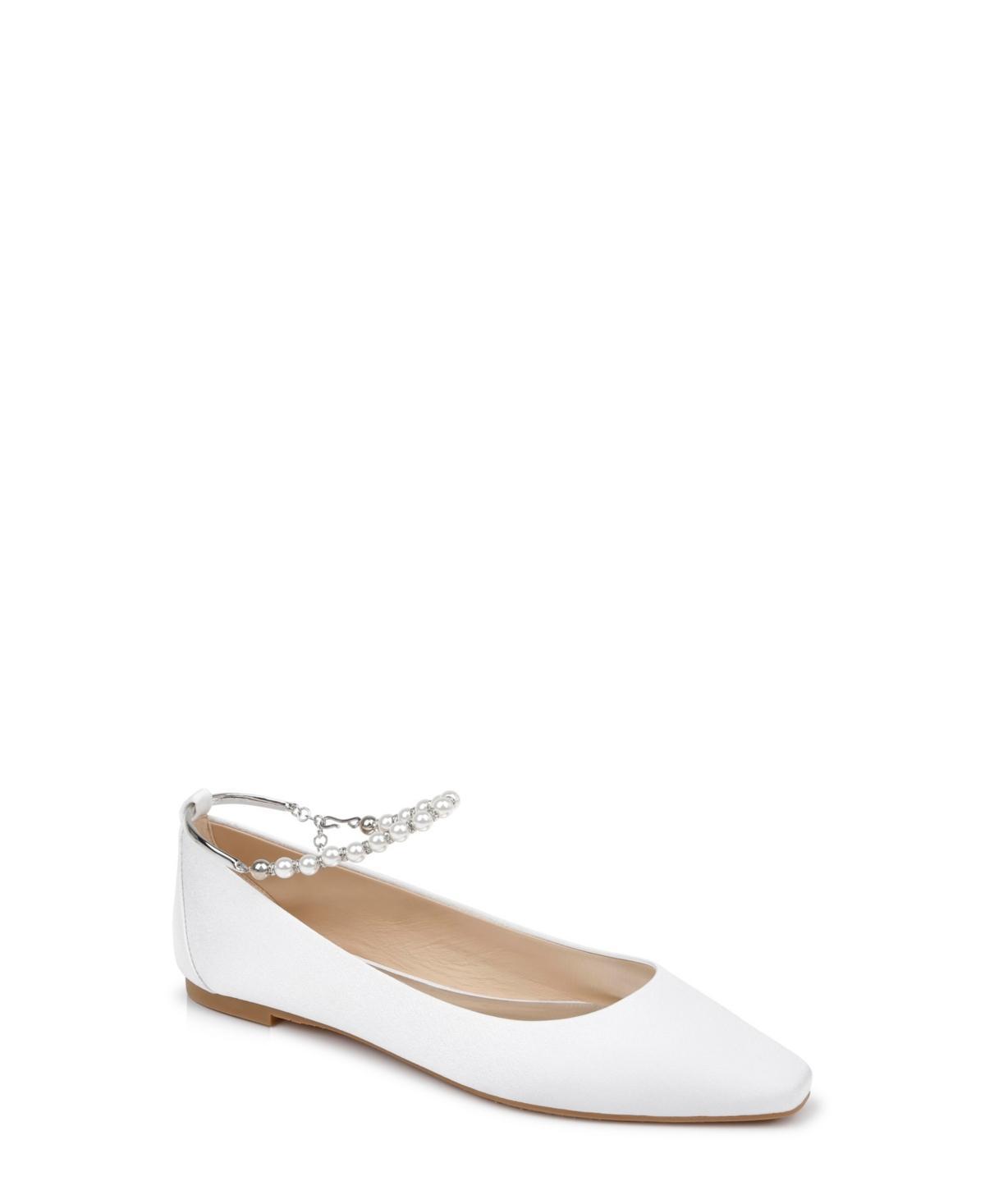 Badgley Mischka Collection London Ankle Strap Flat Product Image