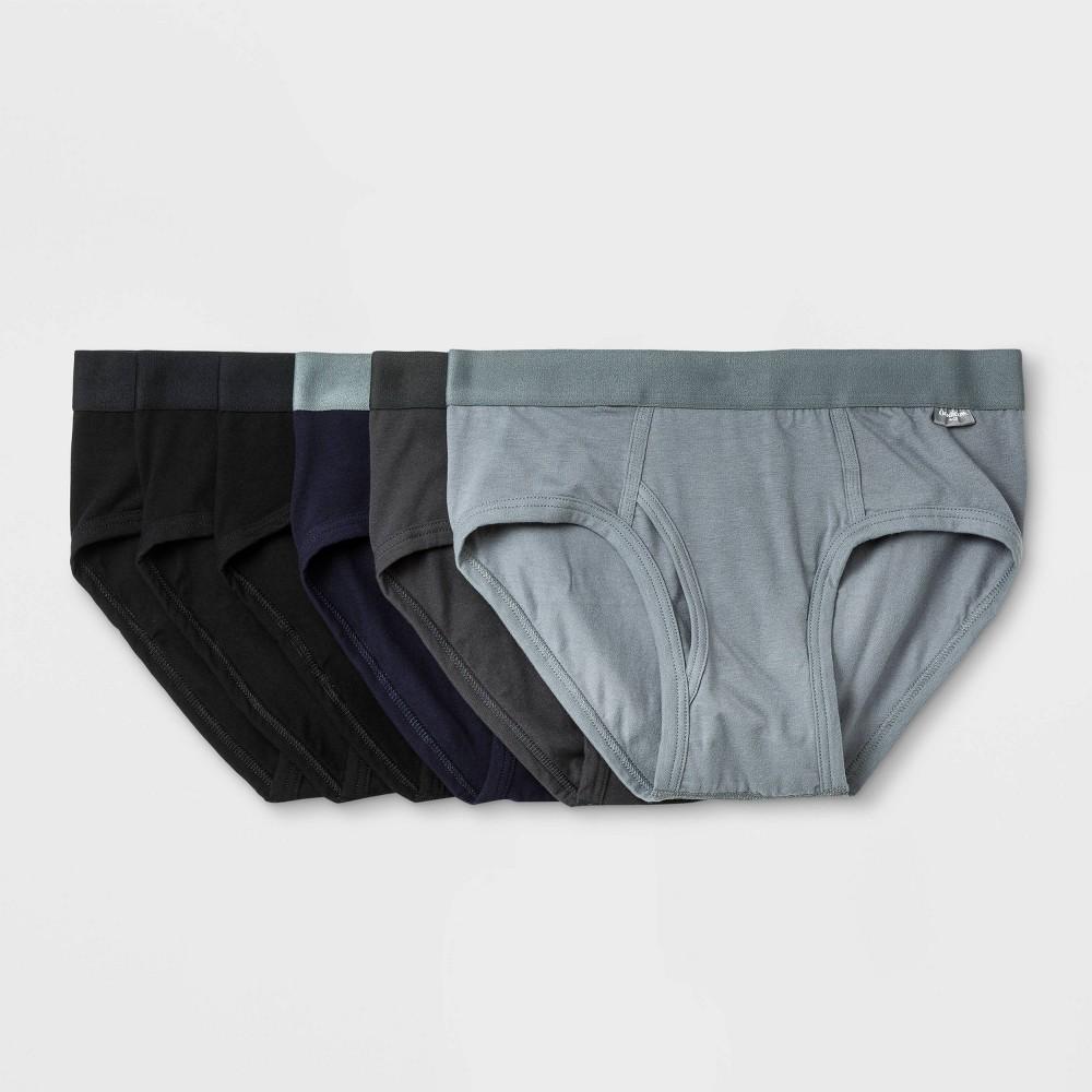 Mens Modern Briefs 6pk - Goodfellow & Co BlackNavy Product Image