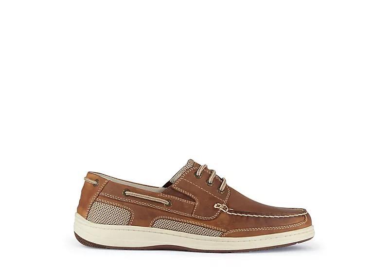 Dockers Beacon (Dark Tan Leather) Men's Slip on Shoes Product Image