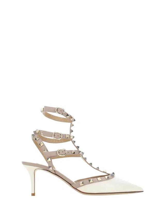 Ankle Strap Rockstud T. 65 Vernice In Multicolor Product Image