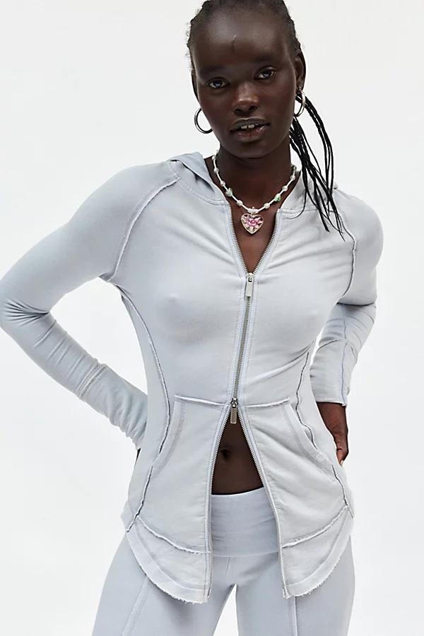 Out From Under Skylar Zip Hoodie Sweatshirt Womens at Urban Outfitters Product Image