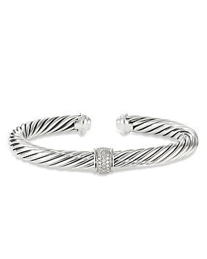 Womens Cable Classics Bracelet in Sterling Silver Product Image