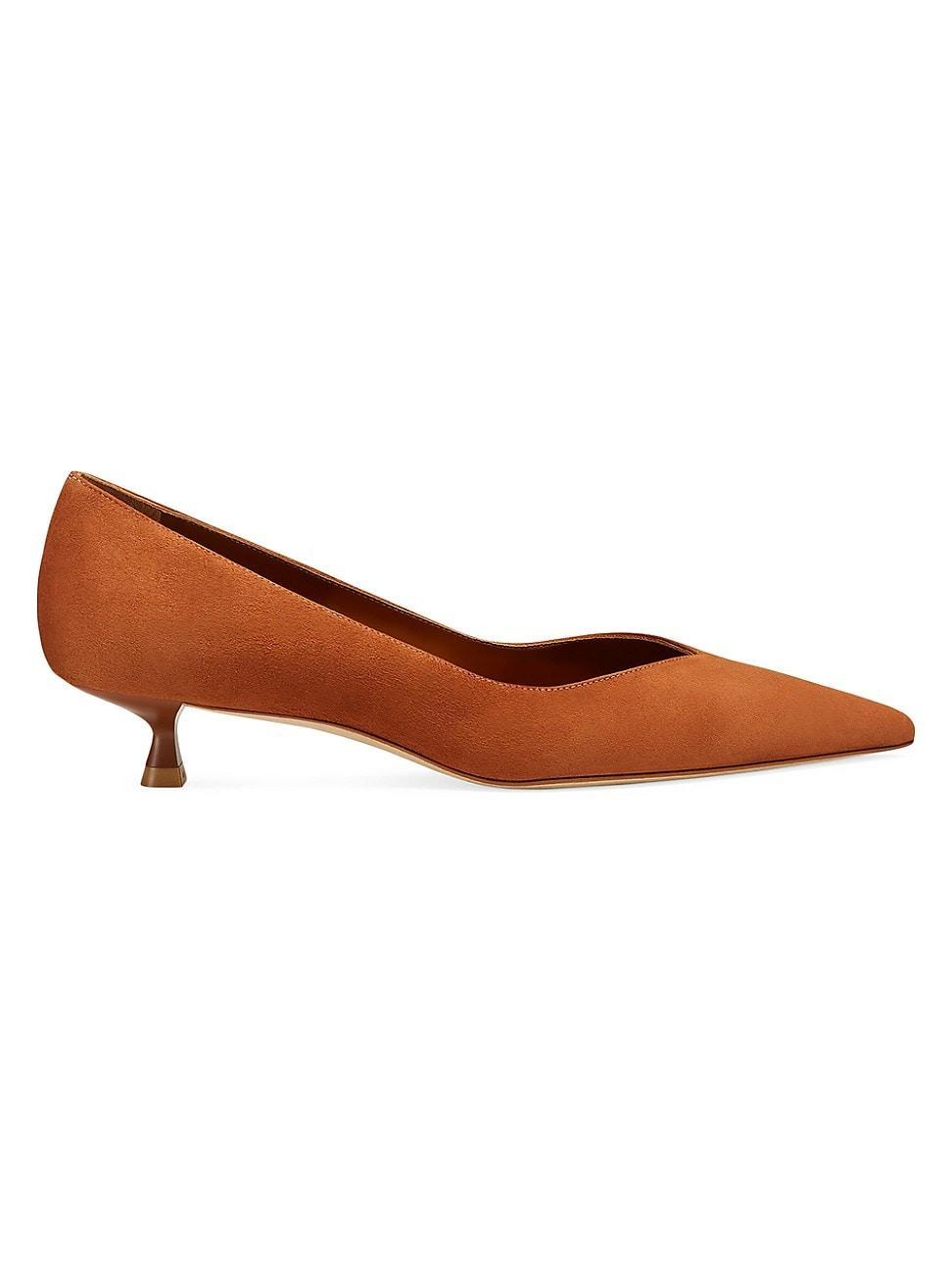 Womens Eva 35MM Suede Pumps Product Image