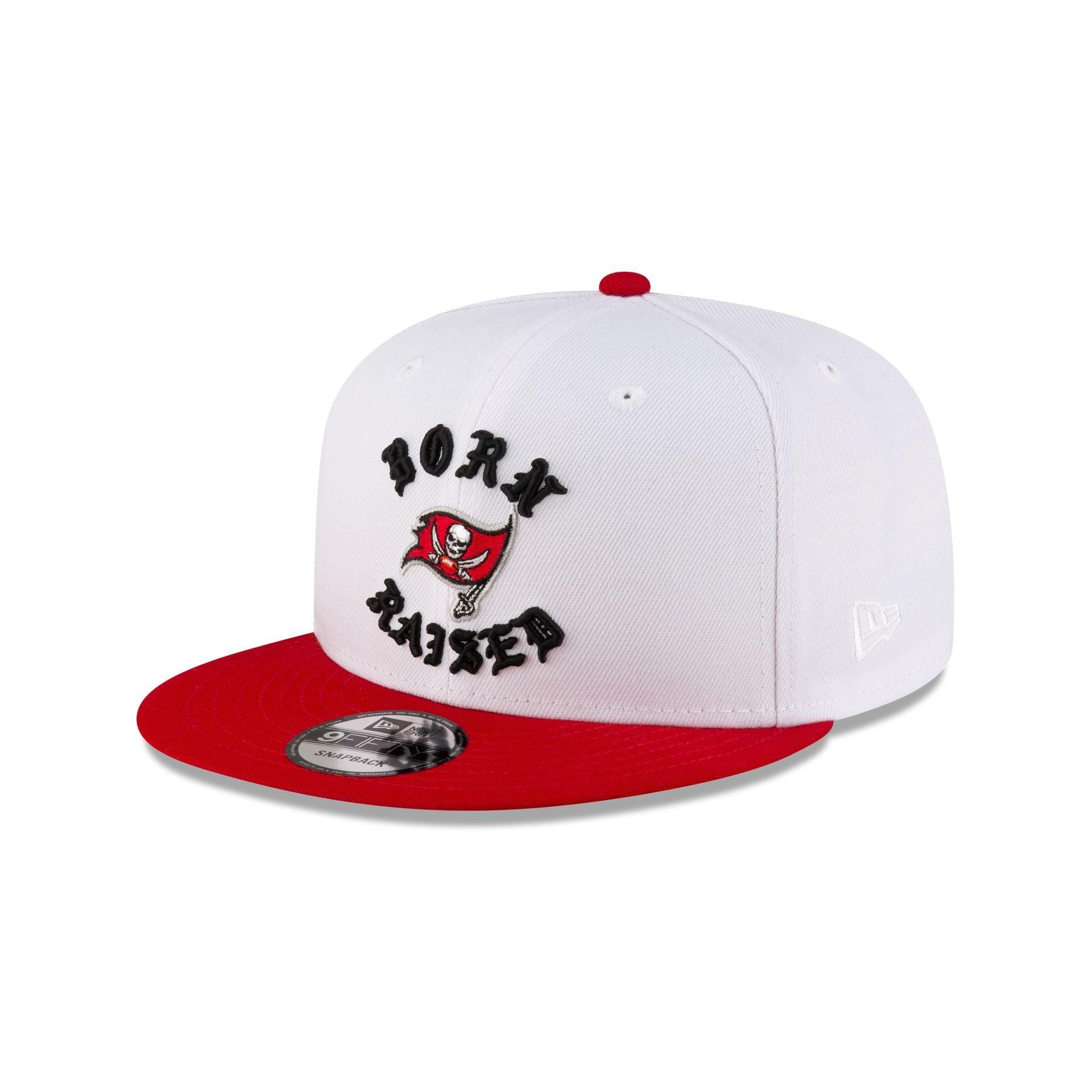 Born x Raised Tampa Bay Buccaneers White 9FIFTY Snapback Male Product Image