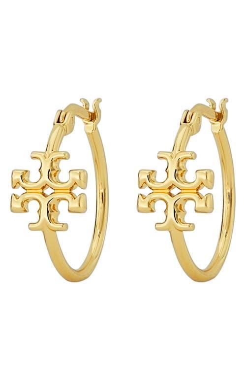 Tory Burch Eleanor Small Hoop Earrings Product Image