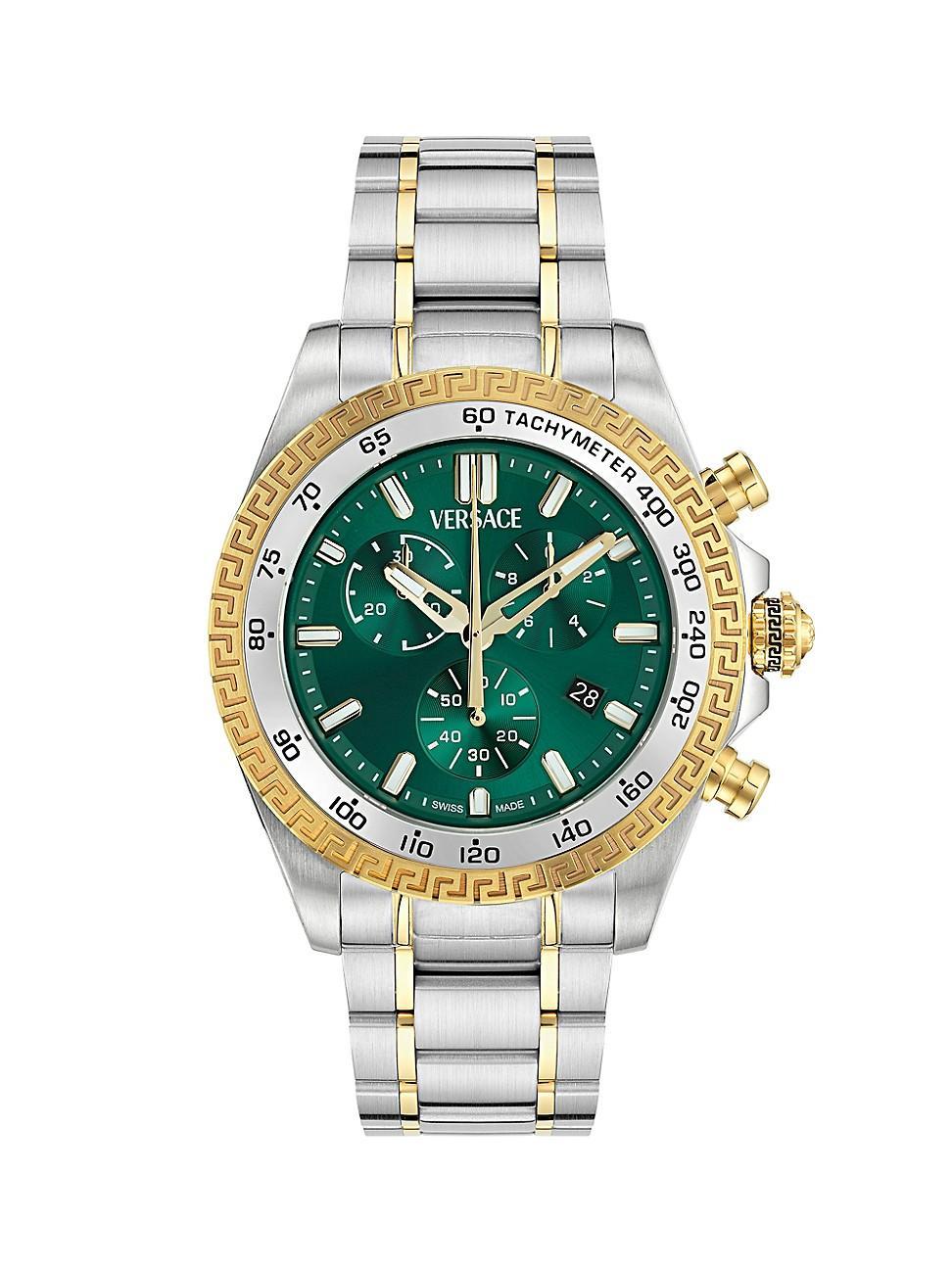 Men's Chrono X Two-Tone Bracelet Watch, 44mm Product Image