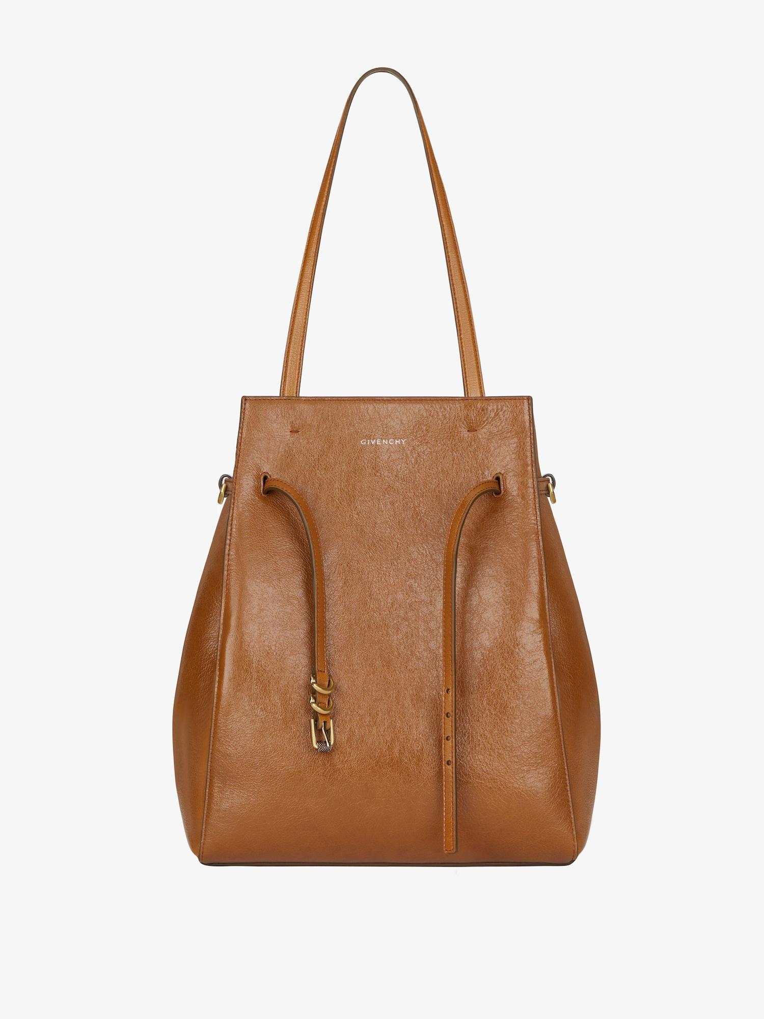 Medium Voyou tote bag in leather Product Image