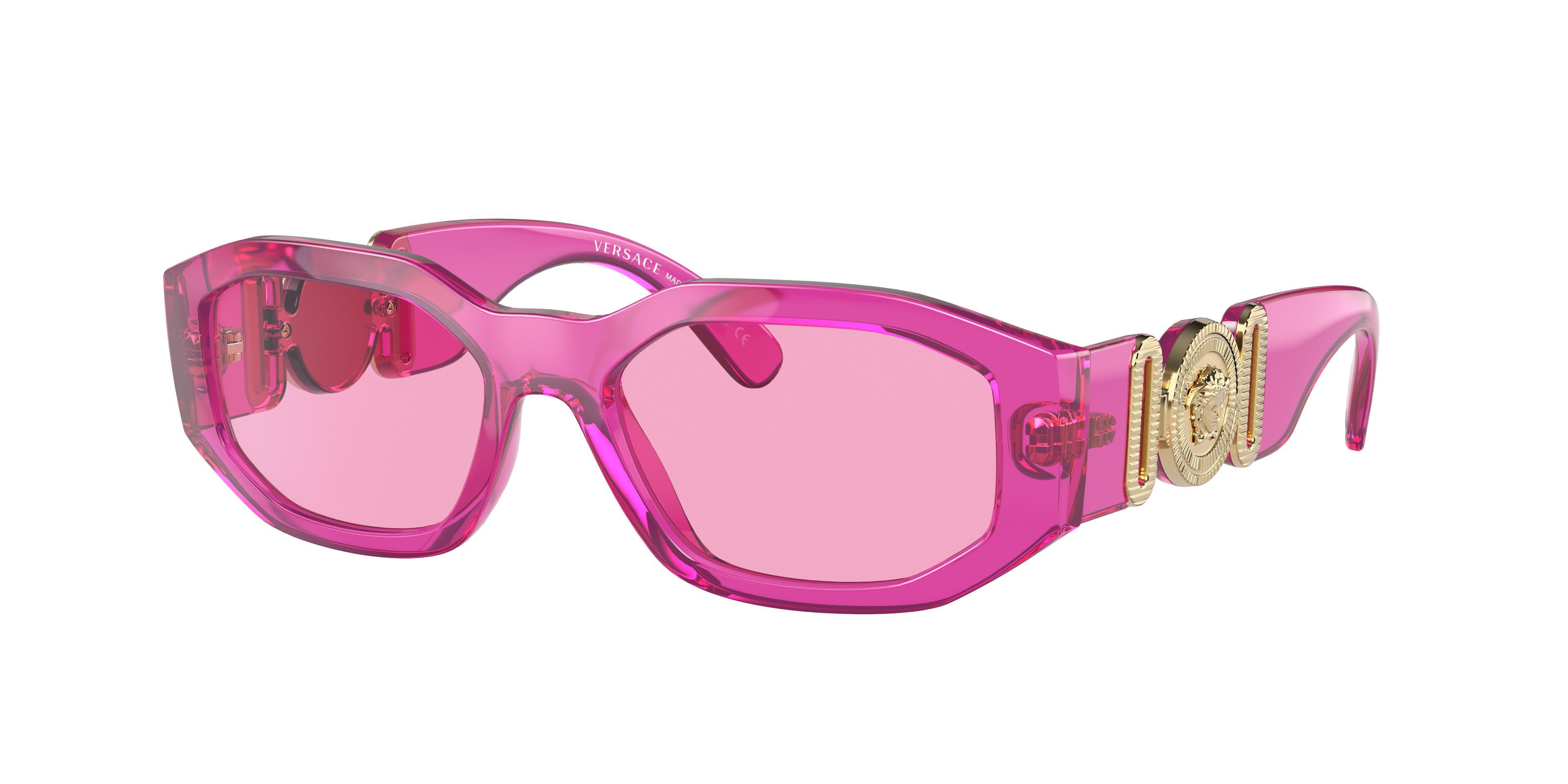 VERSACE Unisex Sunglass Ve4361 Biggie In Fuchsia Product Image