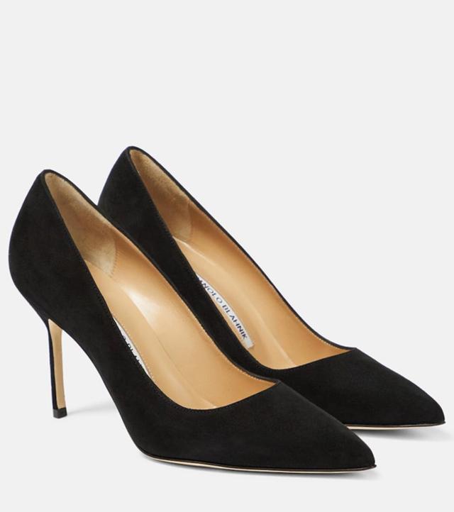 Bb 90 Suede Pumps In Black Product Image