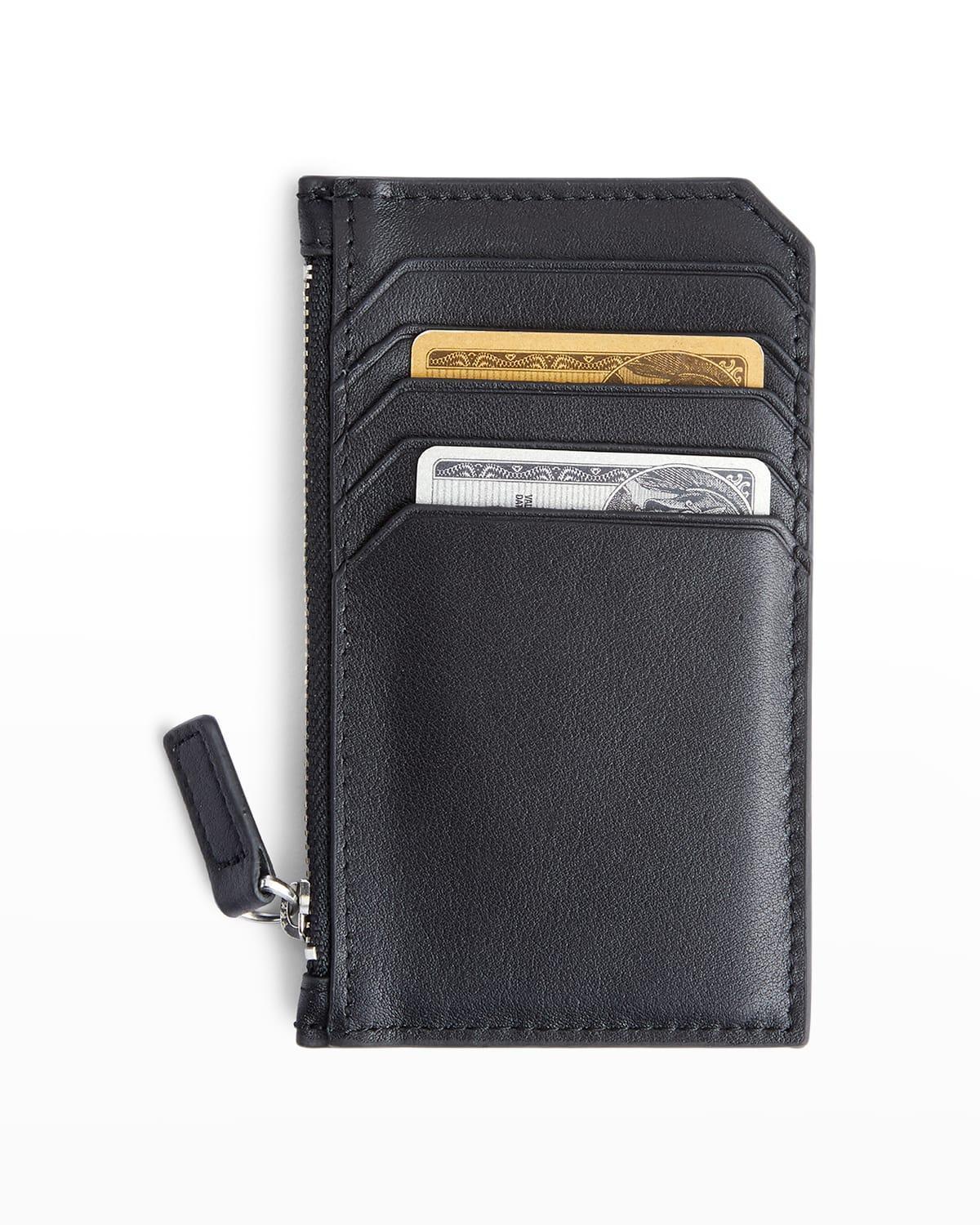 ROYCE New York Zip Leather Card Case Product Image