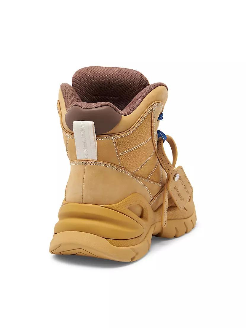 Leather High-Top Hiking Boots Product Image