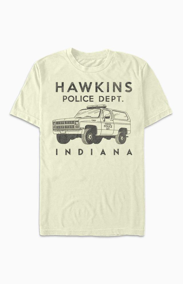 Mens Stranger Things Hawkins Indiana T-Shirt Product Image