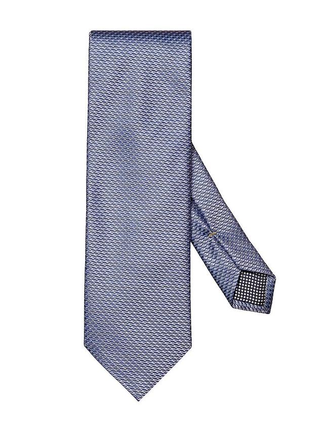 Mens Geometric Silk Tie Product Image