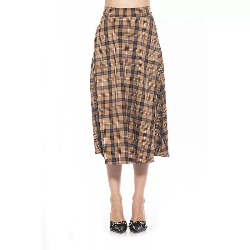 Womens ALEXIA ADMOR Twill Maxi Skirt Product Image