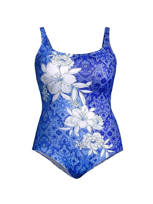 Womens Clio Floral One-Piece Swimsuit Product Image