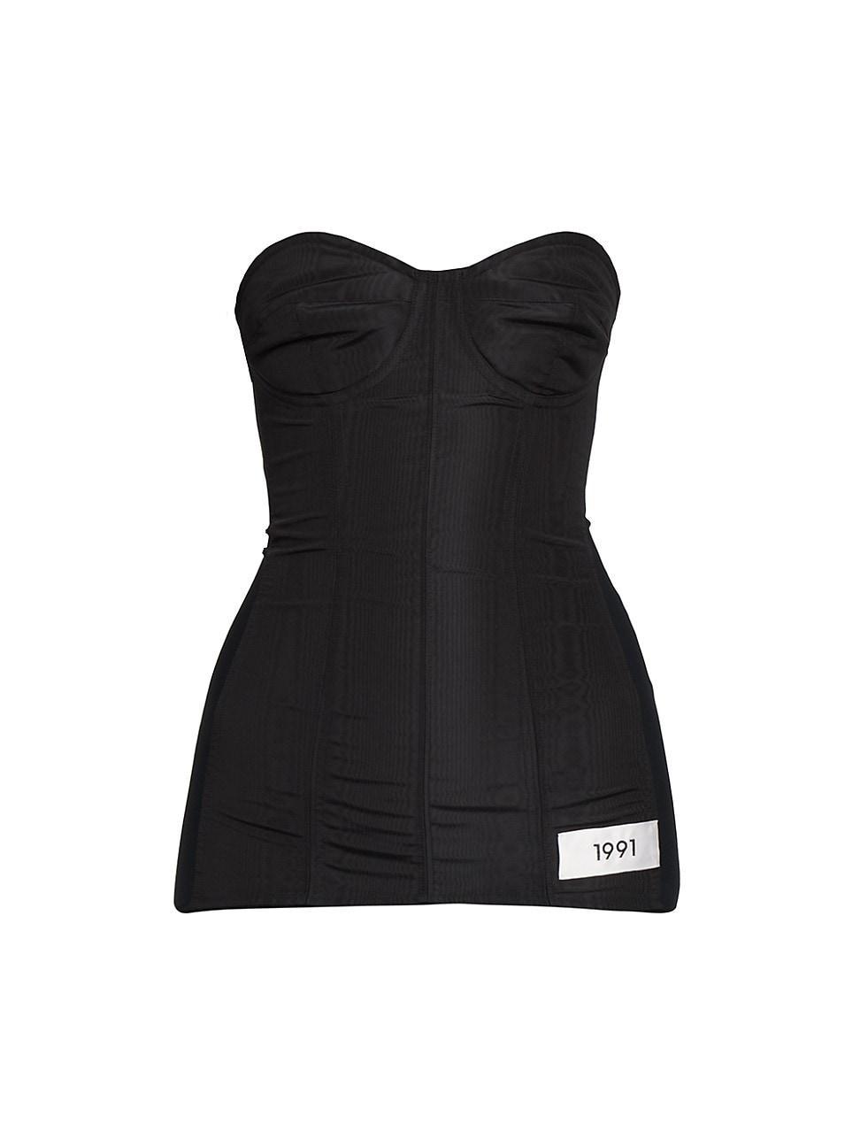 Womens Bustier Strapless Minidress Product Image