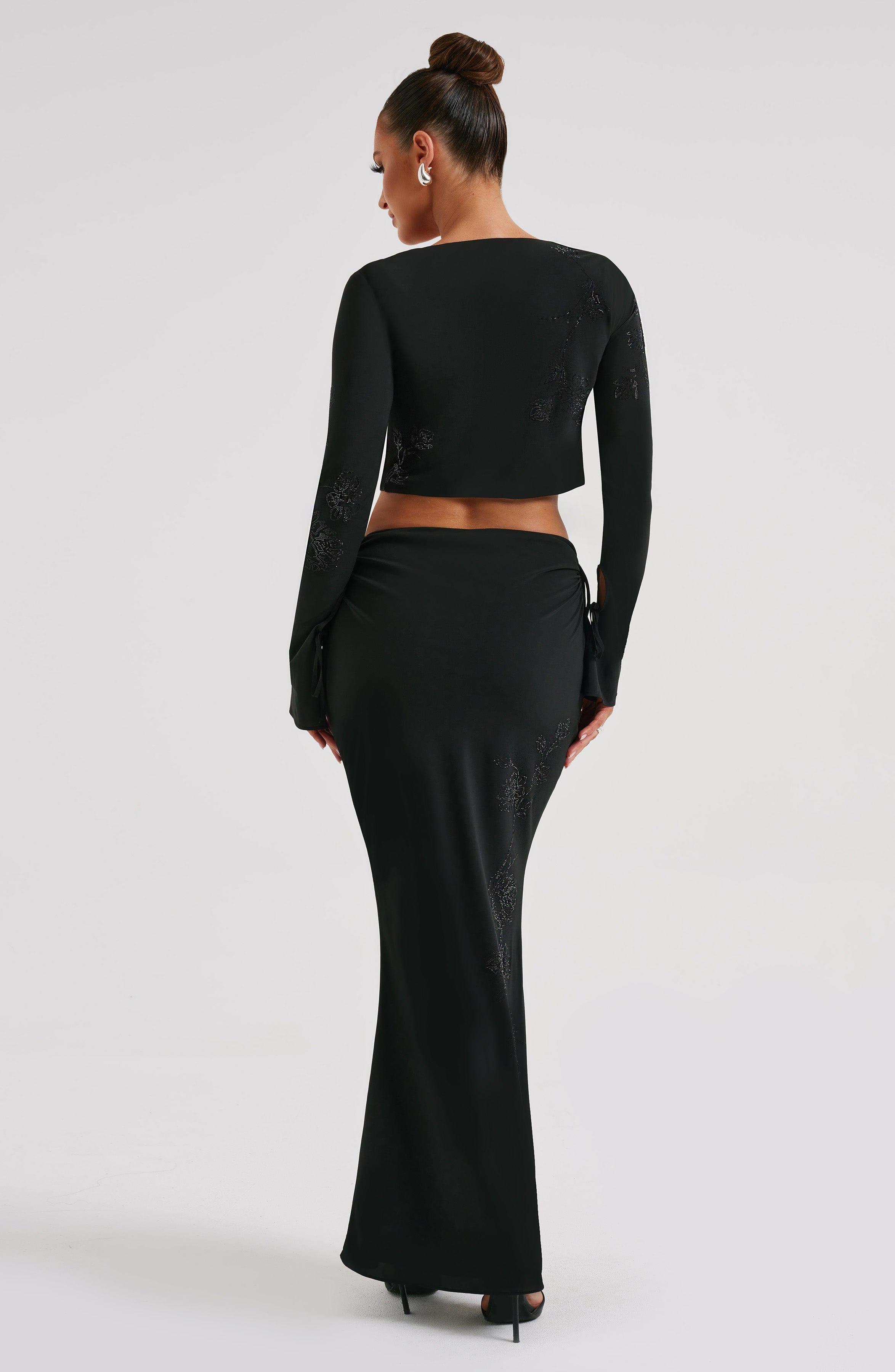 Tana Maxi Skirt - Black Product Image