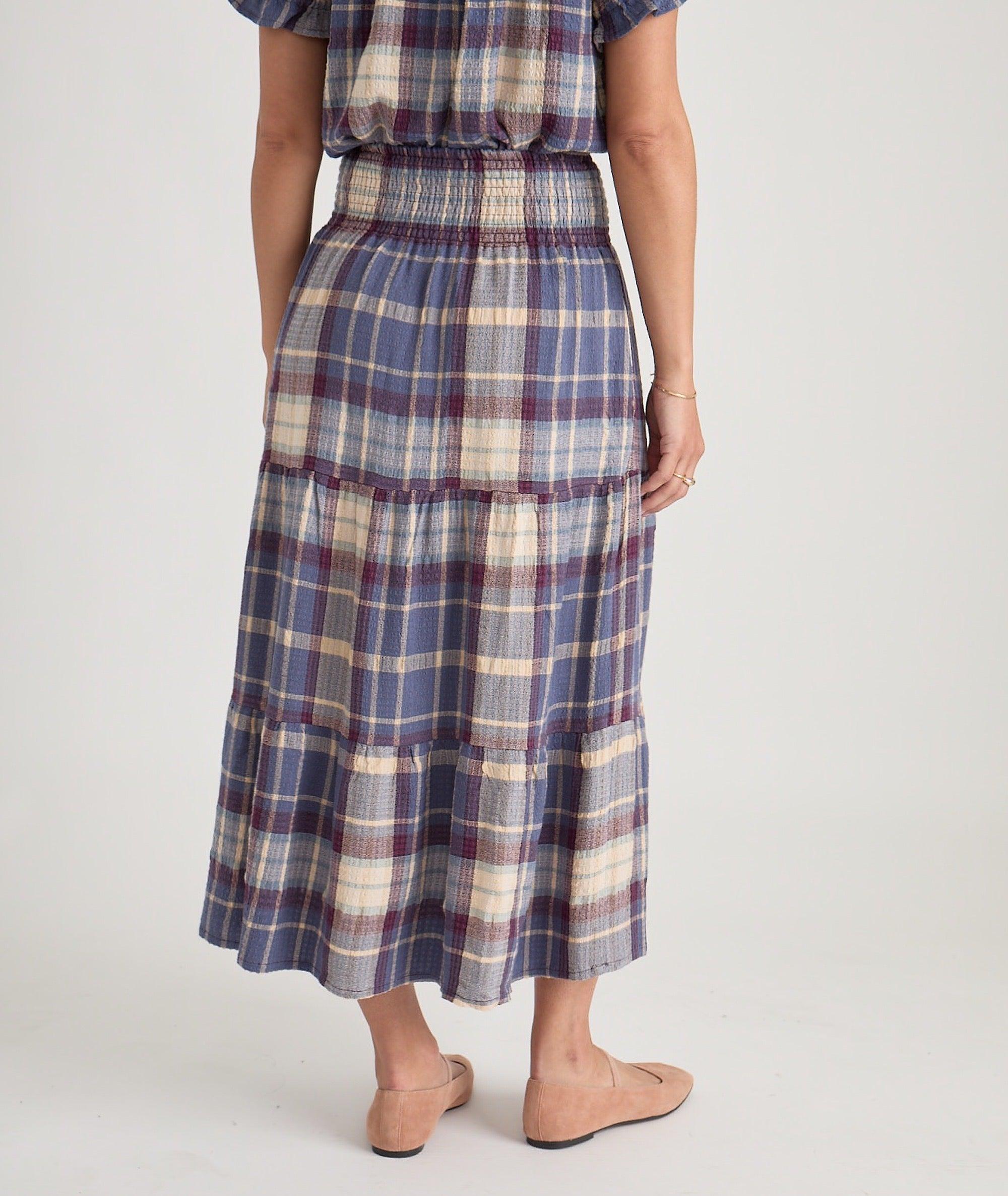 Chloe Smocked Maxi Skirt Product Image