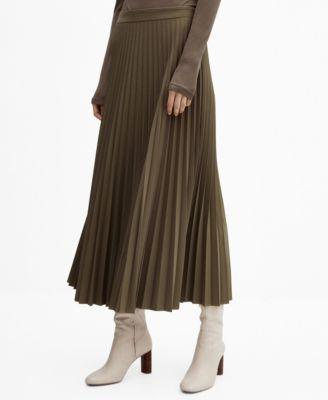 MANGO Camila Pleated Skirt Product Image