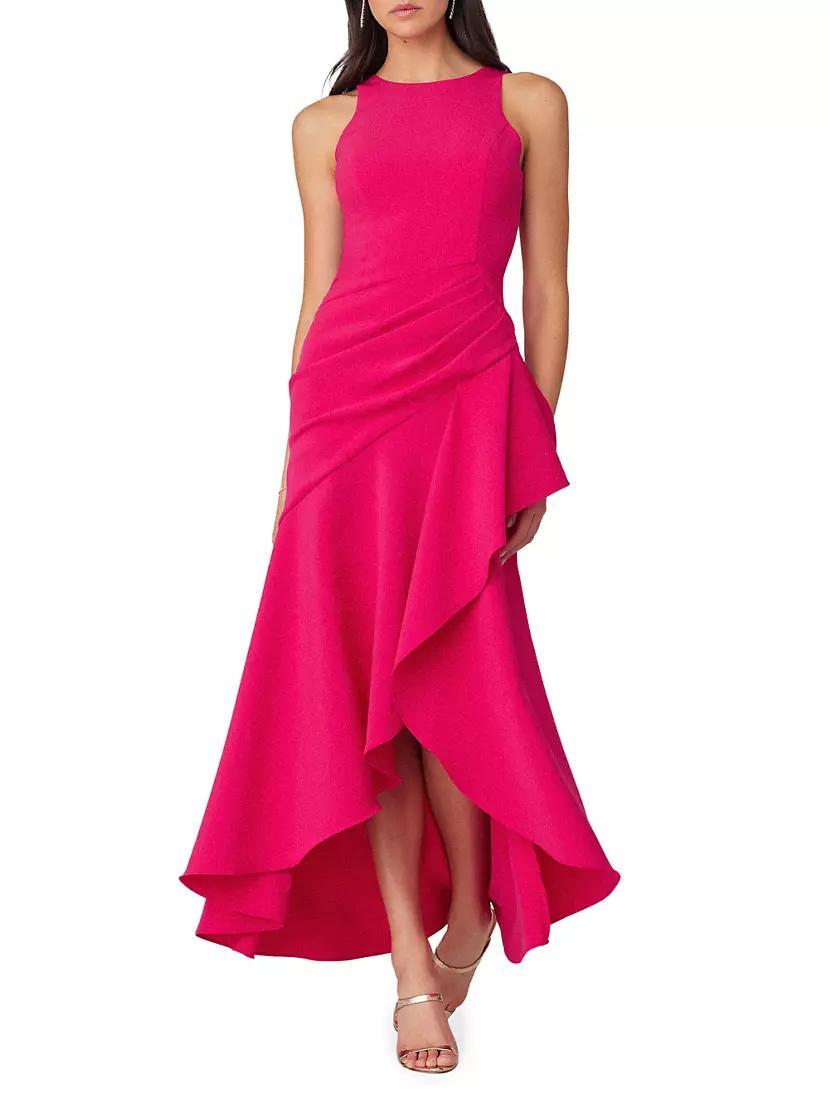 Verena Ruffled High-Low Maxi Dress Product Image