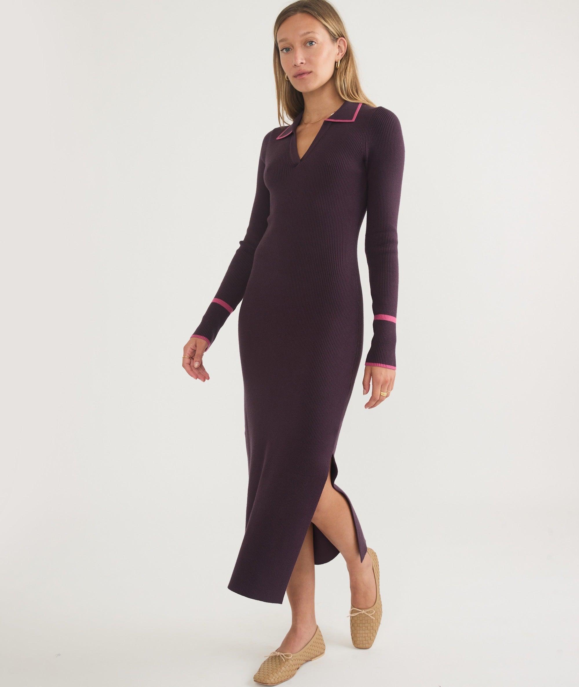 Polo Sweater Dress Product Image