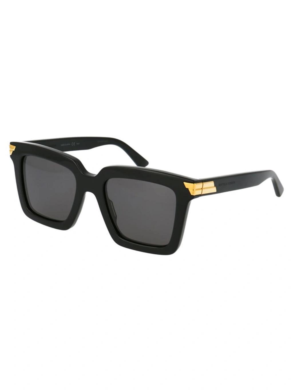 Bv1005s Square-framed Acetate Sunglasses In Black Product Image