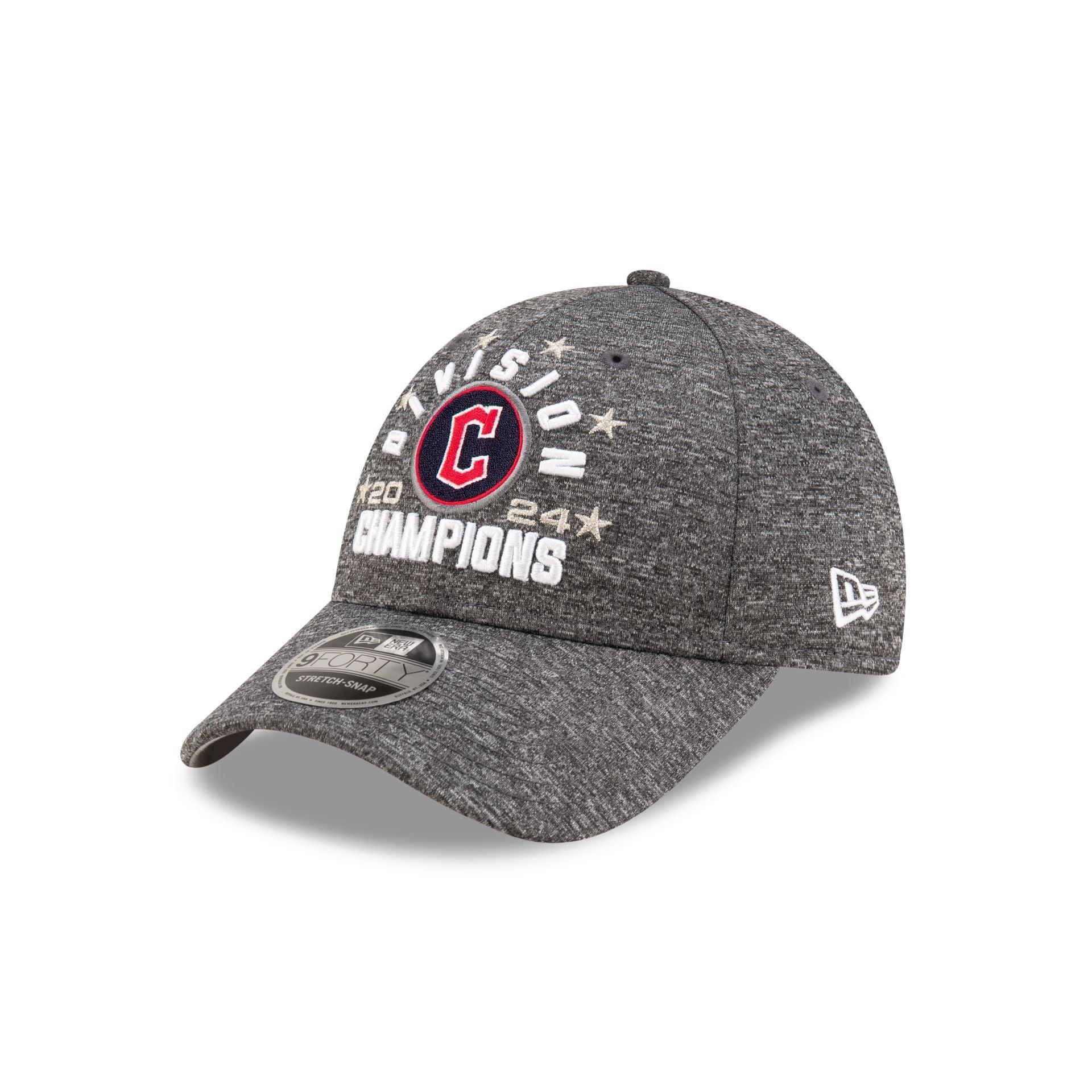 Cleveland Guardians 2024 Division Champions Locker Room 9FORTY Stretch-Snap Hat Male Product Image