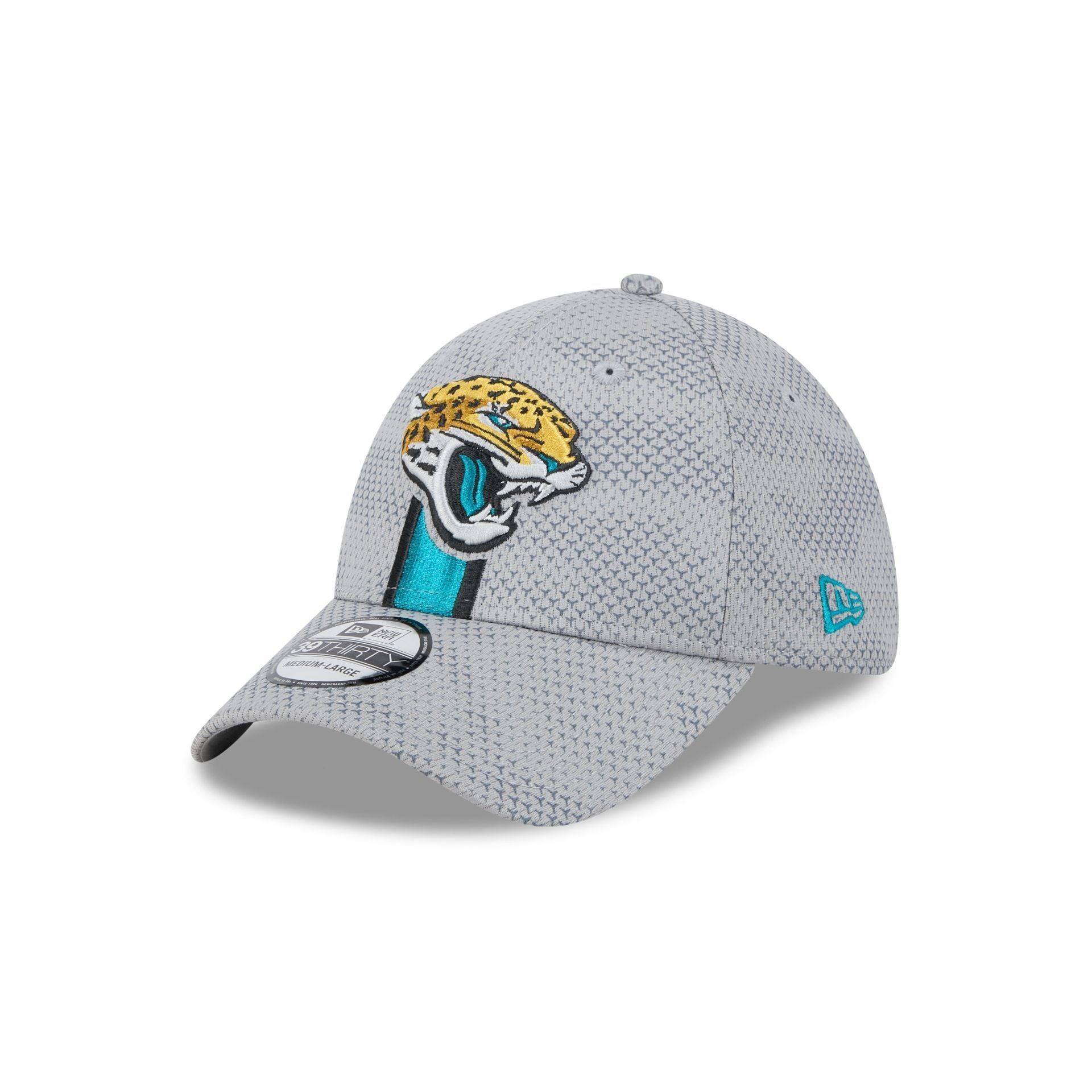 Jacksonville Jaguars 2024 Sideline Gray 39THIRTY Stretch Fit Hat Male Product Image