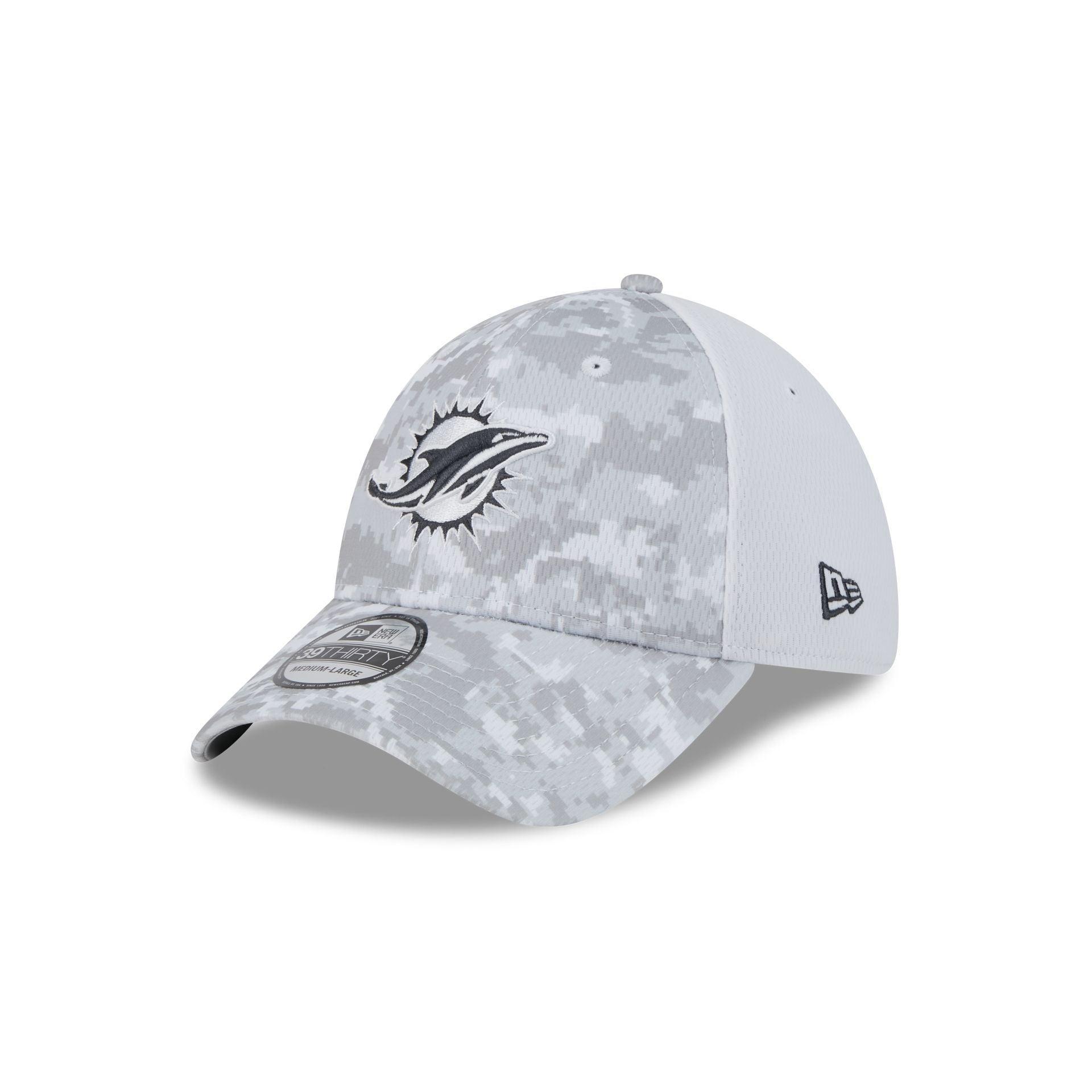 Miami Dolphins 2024 Salute to Service 39THIRTY Stretch Fit Hat Male Product Image