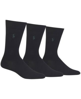 Polo Ralph Lauren Mens 3 Pk. Supersoft Dress Socks Product Image