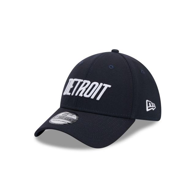 Detroit Tigers City Connect 39THIRTY Stretch Fit Hat Male Product Image