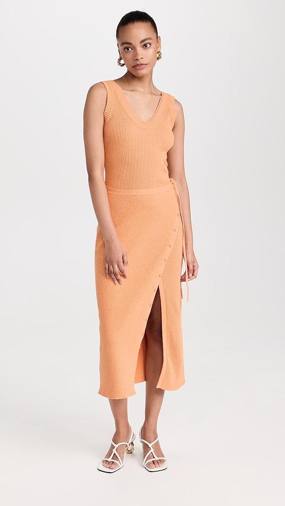 SIMKHAI Tillie Wrap Tank Dress | Shopbop Product Image